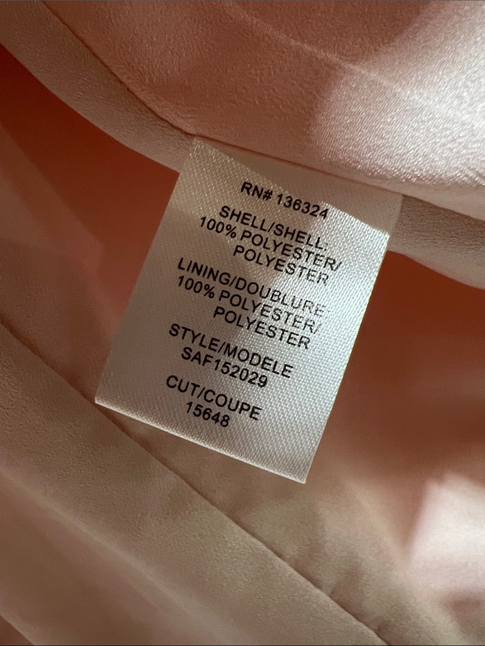 Halston Heritage Blush Pink Dress - Picture 10 of 11